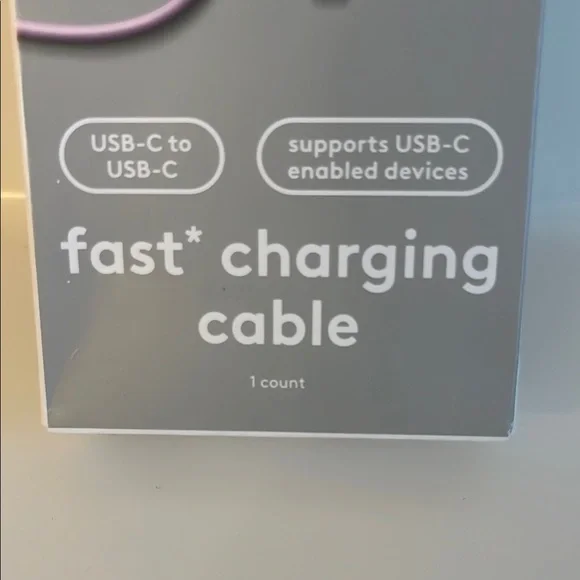 Heyday Purple Fast Charging Cable for Cell Phones - Picture 4 of 4